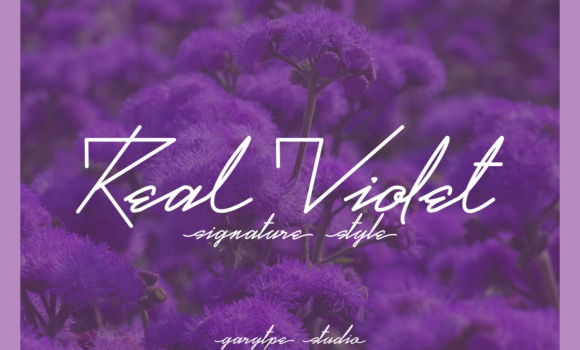 Real Violet Font Fonts Free Download Real Violet Font - Featured Image