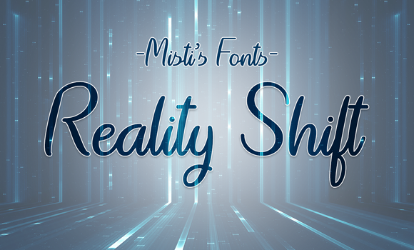 Reality Shift Font - Featured Image
