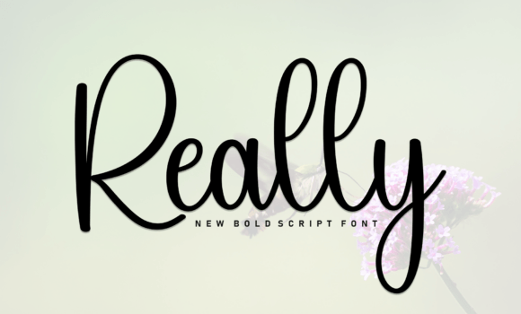 Really Font Fonts Free Download Really Font - Featured Image