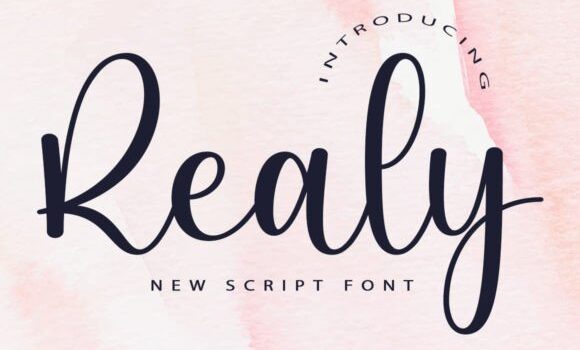 Realy Font - Featured Image