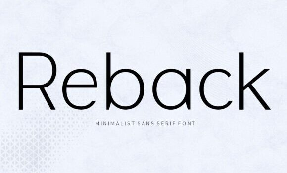Reback Font Fonts Free Download Reback Font - Featured Image
