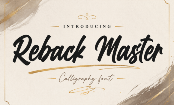 Reback Master Font Fonts Free Download Reback Master Font - Featured Image