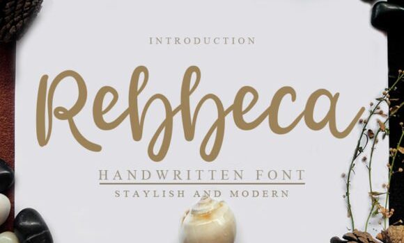 Rebbeca Font Fonts Free Download Rebbeca Font - Featured Image