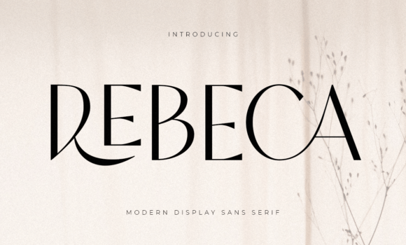 Rebeca Font Fonts Free Download Rebeca Font - Featured Image