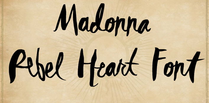 Rebel Heart Font - Featured Image
