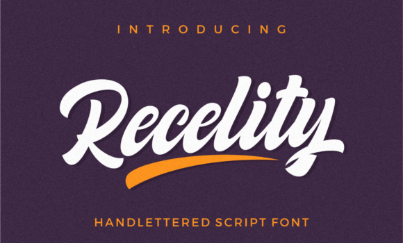 Recelity Font - Featured Image
