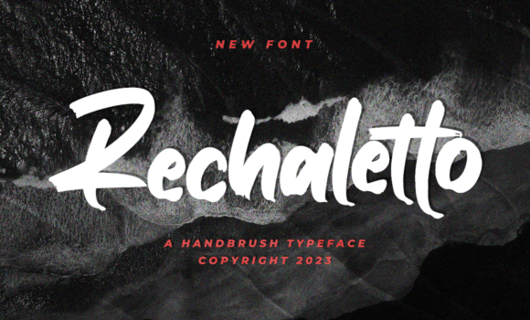 Rechaletto Font - Featured Image