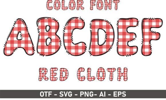 Red Cloth Font - Featured Image