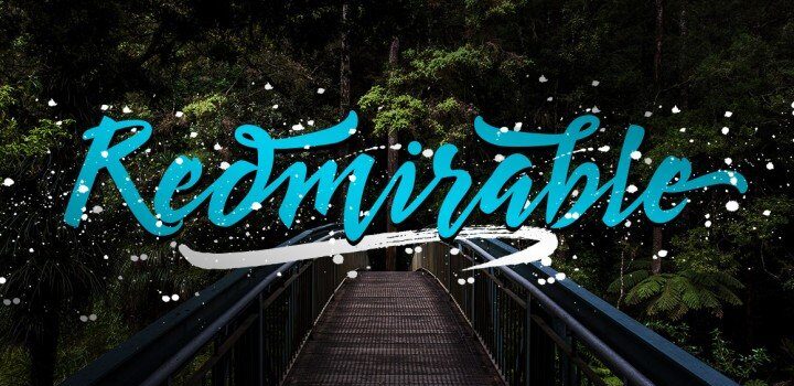 Redmirable Font - Featured Image