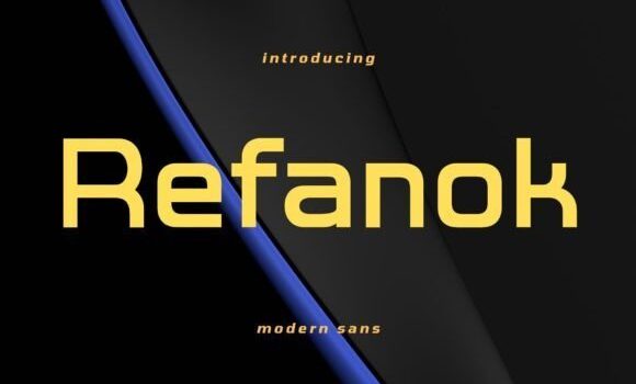 Refanok Font Fonts Free Download Refanok Font - Featured Image
