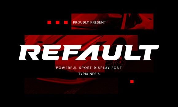 Refault Font Fonts Free Download Refault Font - Featured Image
