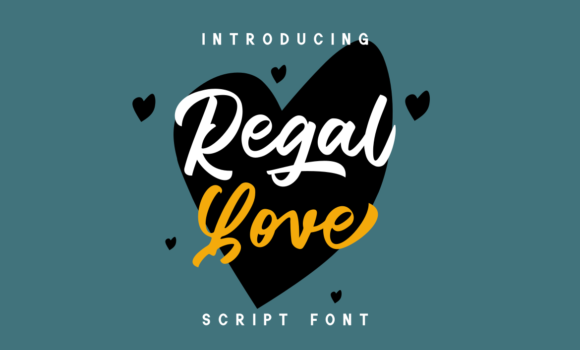 Regal Love Font - Featured Image