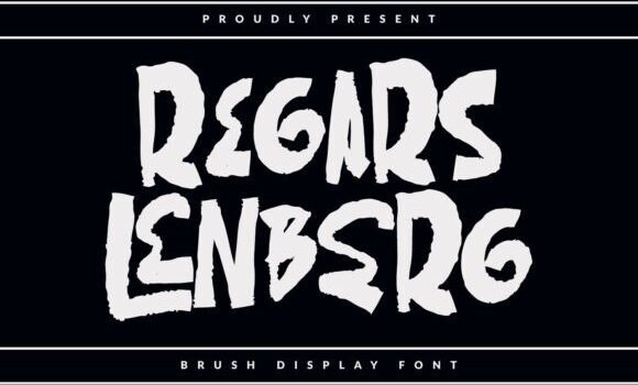 Regars Lenberg Font - Featured Image