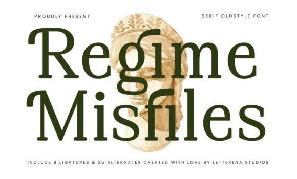 Regime Misfiles Font - Featured Image