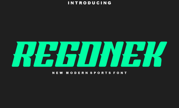 Regonek Font - Featured Image