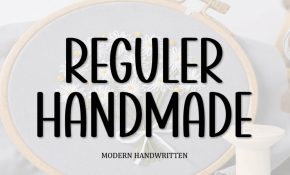 Reguler Handmade Font Fonts Free Download Reguler Handmade Font - Featured Image
