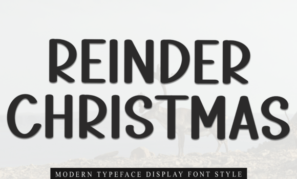 Reinder Christmas Font - Featured Image