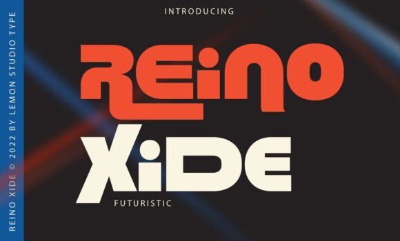 Reino Xide Font - Featured Image