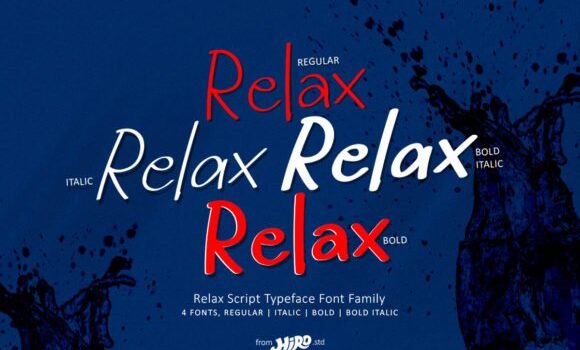 Relax Font Fonts Free Download Relax Font - Featured Image