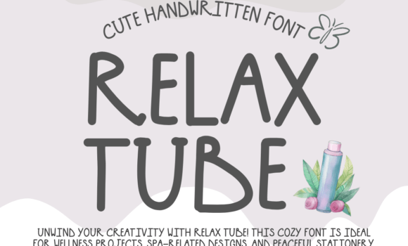 Relax Tube Font Fonts Free Download Relax Tube Font - Featured Image