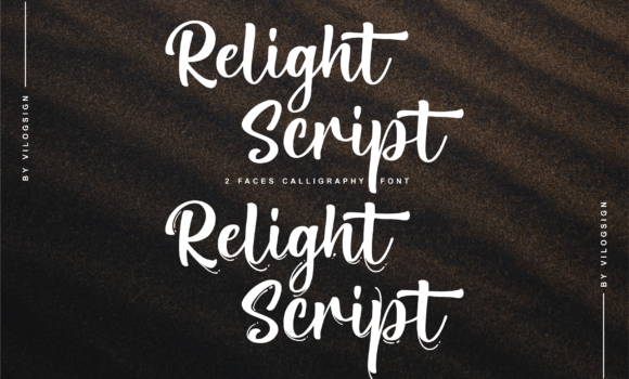 Relight Script Font Fonts Free Download Relight Script Font - Featured Image