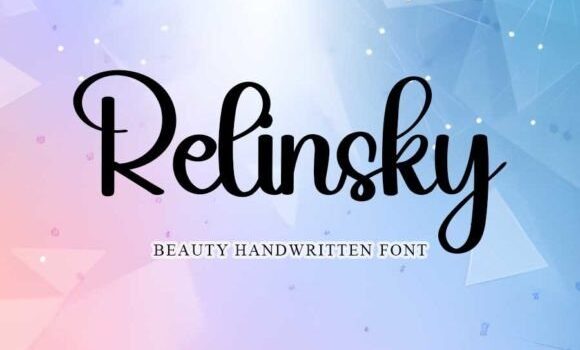 Relinsky Font Fonts Free Download Relinsky Font - Featured Image