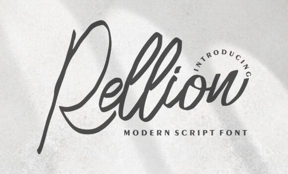 Rellion Font - Featured Image
