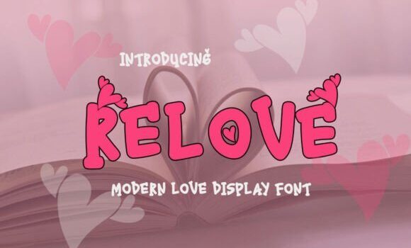 Relove Font - Featured Image