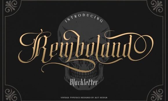 Remboland Font - Featured Image