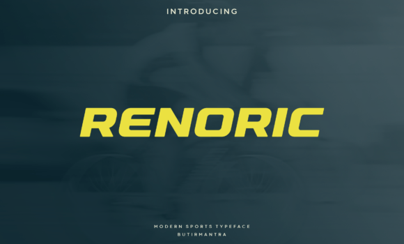Renoric Font Fonts Free Download Renoric Font - Featured Image