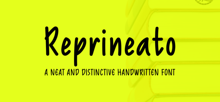 Reprineato Font - Featured Image
