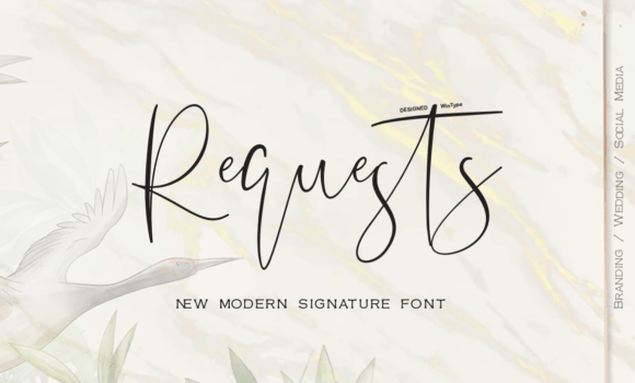 Requests Font Fonts Free Download Requests Font - Featured Image