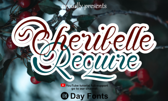 Require Cheribelle Font - Featured Image