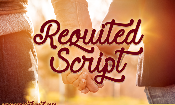 Requited Script Font - Featured Image