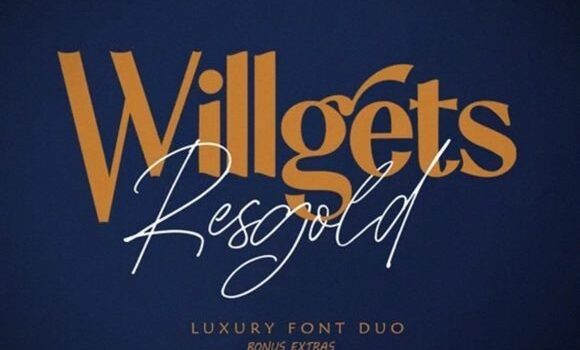 Resgold Willgets Font - Featured Image