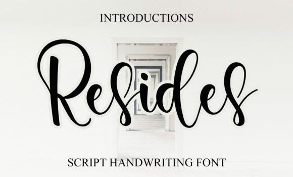 Resides Font - Featured Image