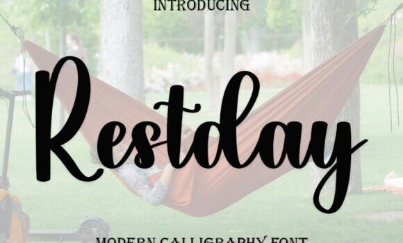 Restday Font - Featured Image