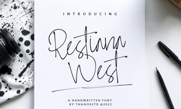 Restiana West Font - Featured Image