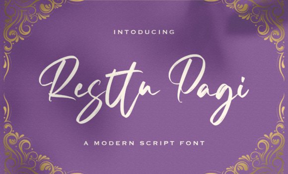 Resttu Pagi Font - Featured Image
