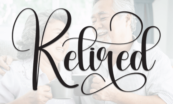 Retired Font - Featured Image