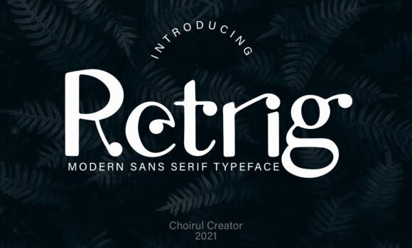 Retrig Font - Featured Image