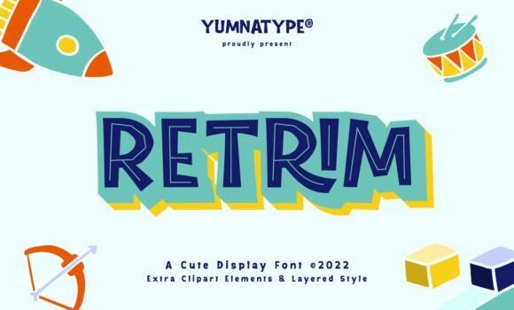 Retrim Font - Featured Image