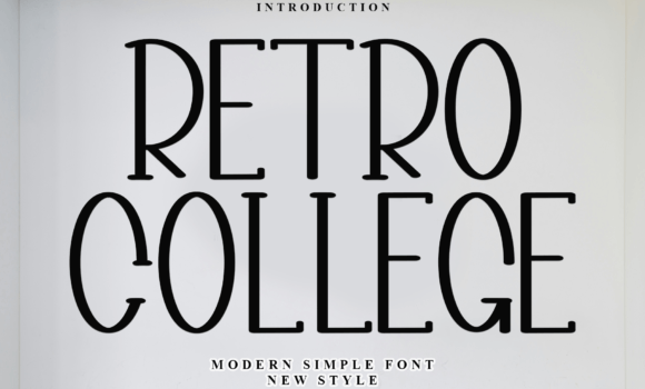 Retro College Font Fonts Free Download Retro College Font - Featured Image