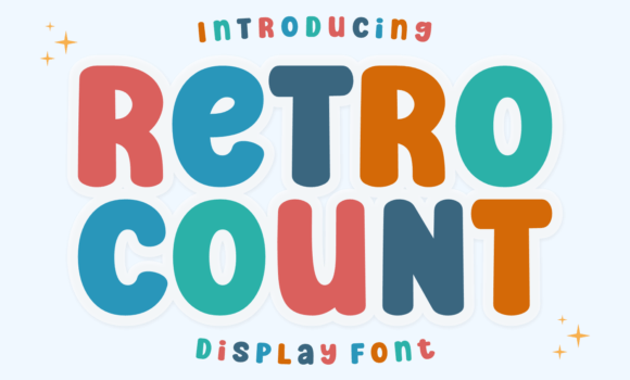 Retro Count Font Fonts Free Download Retro Count Font - Featured Image