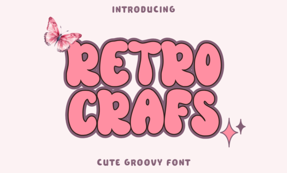 Retro Crafs Font - Featured Image