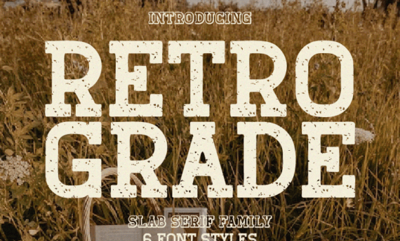 Retro Grade Font Fonts Free Download Retro Grade Font - Featured Image