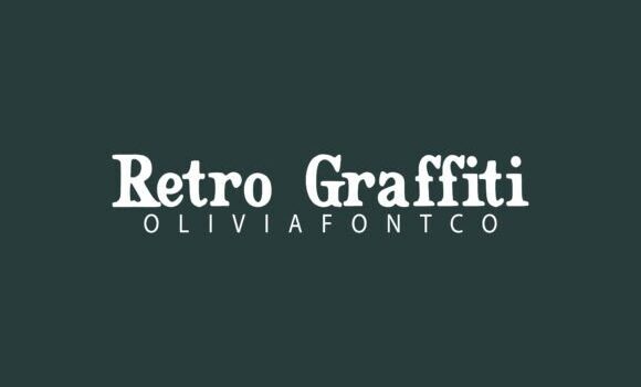 Retro Graffiti Font - Featured Image
