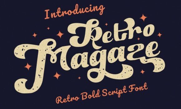 Retro Magaze Font Fonts Free Download Retro Magaze Font - Featured Image