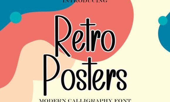 Retro Posters Font Fonts Free Download Retro Posters Font - Featured Image