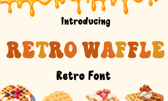 Retro Waffle Font Fonts Free Download Retro Waffle Font - Featured Image